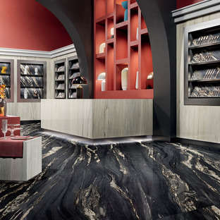 New FMG Maxfine marble-effect surfaces for interior design in 2022
