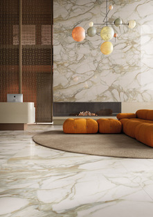 The fascinating, prestigious look of marbles by Fiandre Architectural Surfaces 
