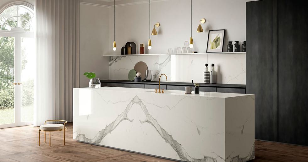Practicality and beauty in the kitchen: the superior performance of SapienStone ceramic
