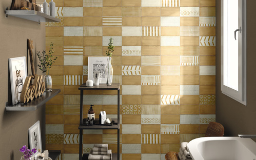 Freedom of expression and the utmost customisation: Iris Ceramica semigres wall coverings
