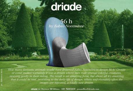 Driade 56 h, designed by Fabio Novembre
