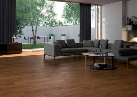  GranitiFiandre wood-effect flooring 
