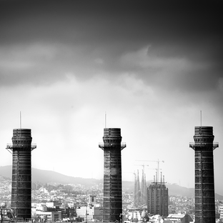 Máximo Panés black and white photographs in Barcelona