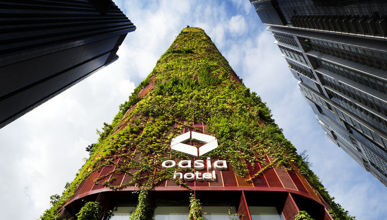OASIA HOTEL A green skyscraper in Singapore – WOHA Architects 
