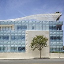 Belzberg Architects’ new slumped glass façade for the Gores Group HQ in California 
