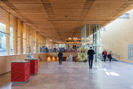 Brick, copper and timber make up Mecanoo’s Open Air Museum 
