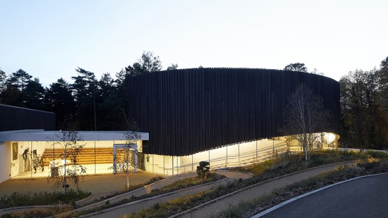 Timber façade for Seilern Architects’ new Wellington College Cultural Quarter 
