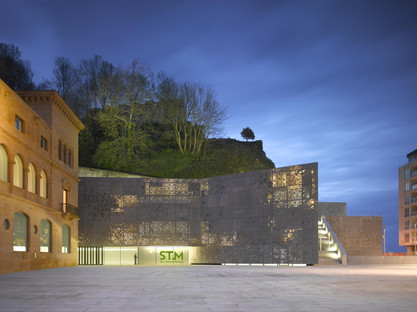 The cast aluminium façade for the Nieto and Sobejano Museum in San Sebastian
