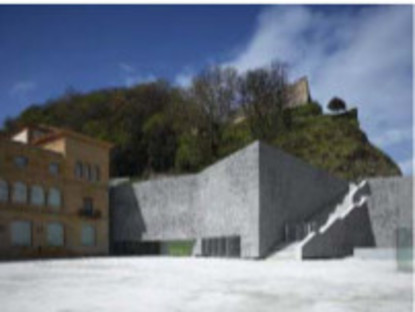 The cast aluminium façade for the Nieto and Sobejano Museum in San Sebastian
