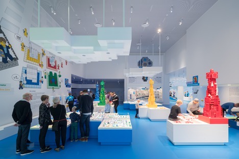 The Lego House designed by BIG is made of concrete and steel
