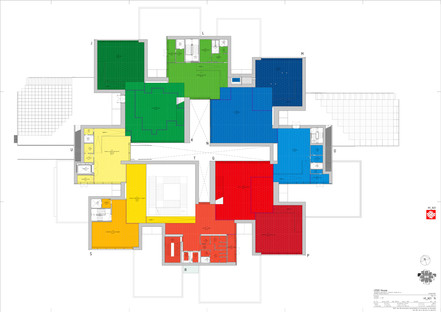 The Lego House designed by BIG is made of concrete and steel
