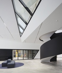 Concrete and stucco in Libeskind’s MO Museum 

