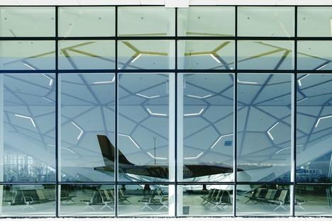 Aluminium, steel, glass and wood feature in the Kutaisi airport by UNSTUDIO

