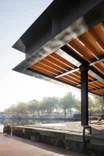 CIVIC’s steel pavilion with vierendeel trusses in Tilburg 
