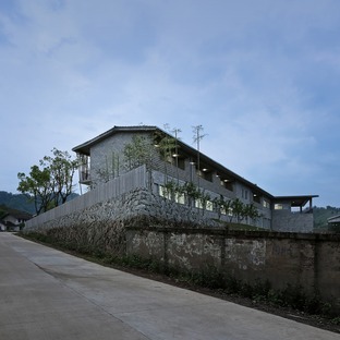 TAO builds a concrete factory for making bamboo rafts
