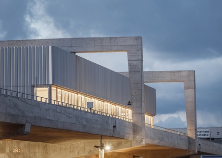 COBE and Arup’s Brutalist concrete station 
