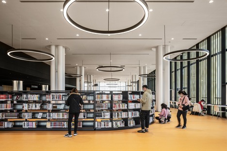Mecanoo’s steel structure for Tainan library 

