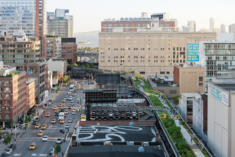 Aerial View ©Iwan Baan/Courtesy of the High Line