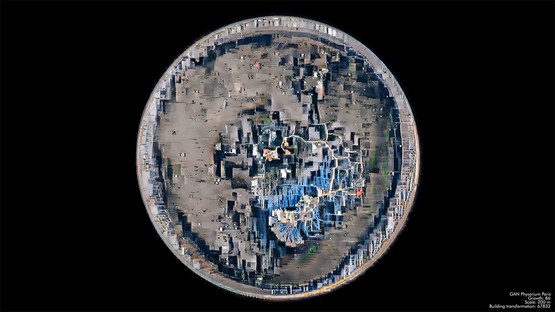 GAN-Physarum: ecoLogicStudio explains how a kind of mould can create whole cities
