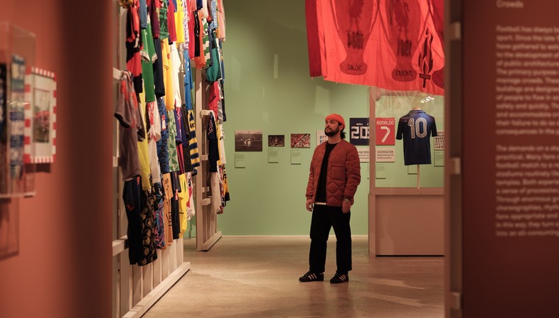 Design and football in one exhibition at the Design Museum in London
